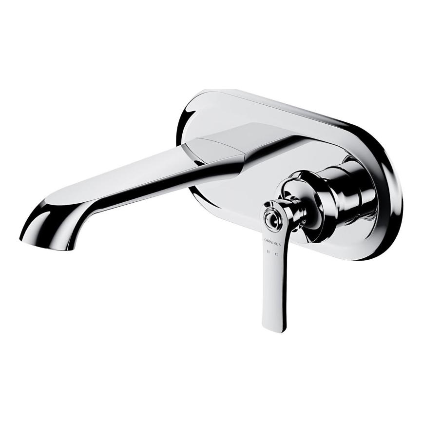 OMNIRES AM5215CR - Rubinetto per lavabo da incasso ARMANCE cromo lucido
