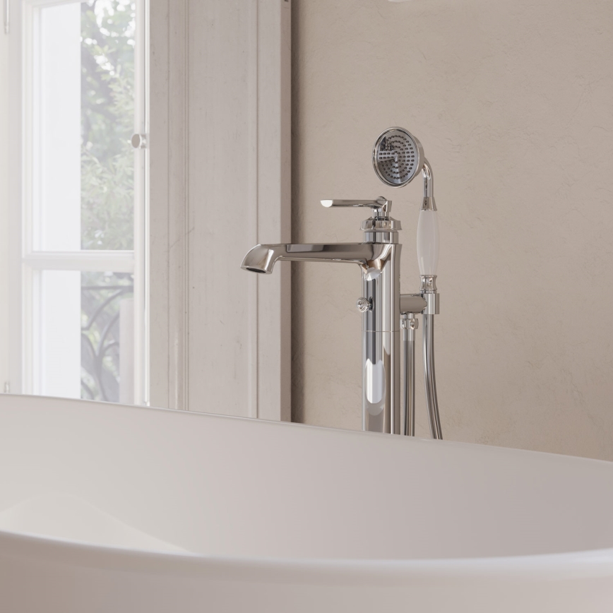 OMNIRES AM5233CR - Indipendente set da bagno con rubinetto ARMANCE cromo lucido
