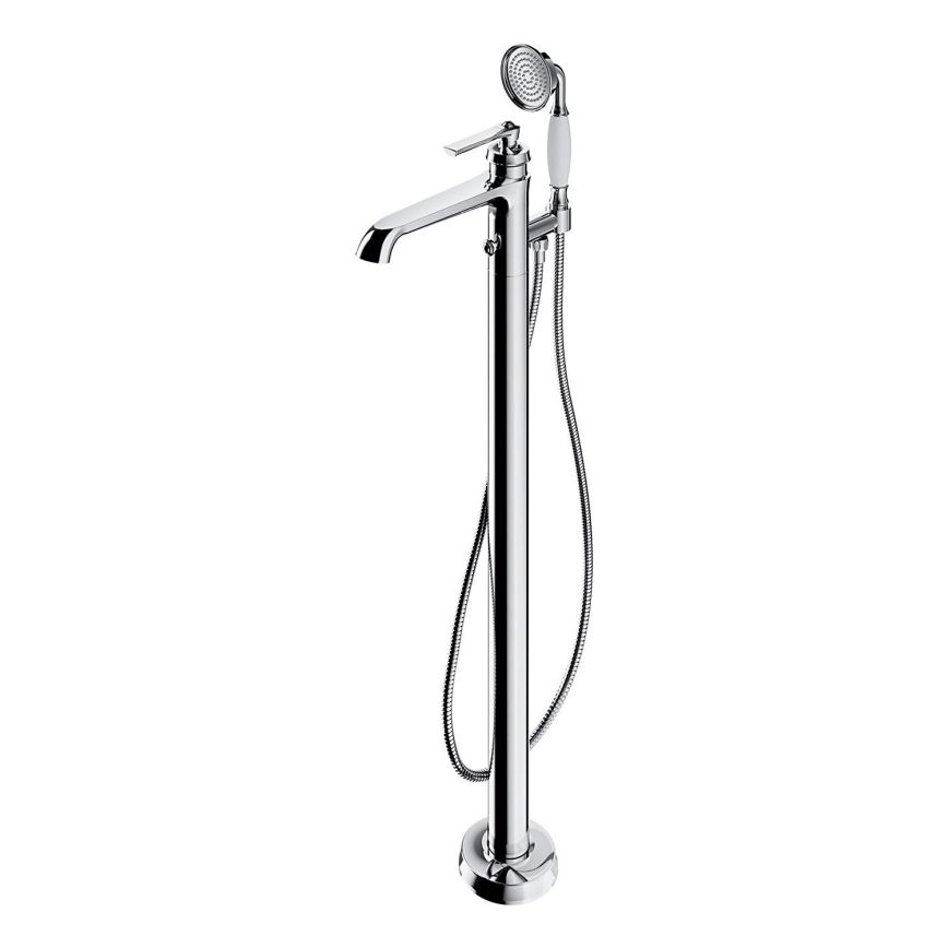 OMNIRES AM5233CR - Set vasca da bagno autoportante con miscelatore ARMANCE cromo lucido