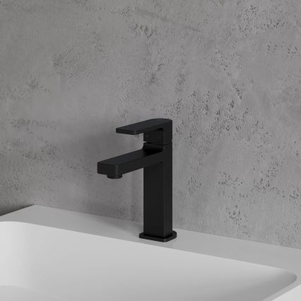 OMNIRES BA7810BL - Waschtischarmatur BARETTI 17 cm, matt schwarz