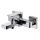 OMNIRES BA7830CR - Mitigeur de baignoire BARETTI chrome brillant