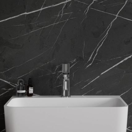 OMNIRES CT8010CR - Rubinetto del lavandino CONTOUR 16,6 cm cromo lucido