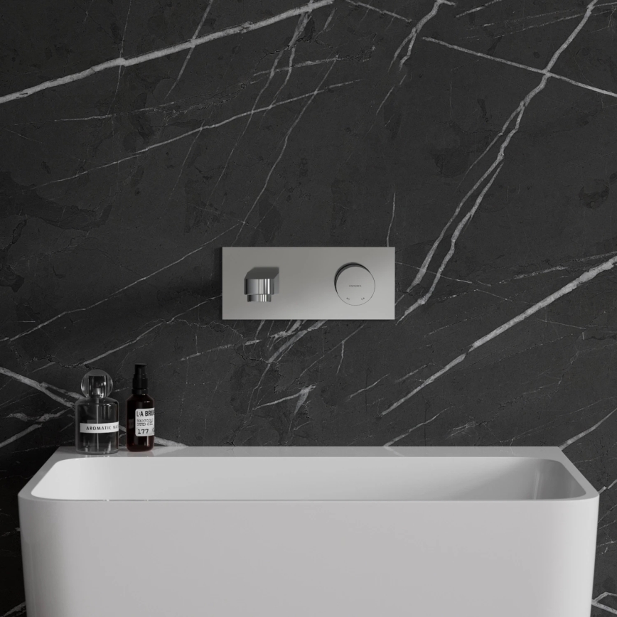 OMNIRES CT8015CR - Rubinetto lavabo per installazione incasso CONTOUR cromo lucido