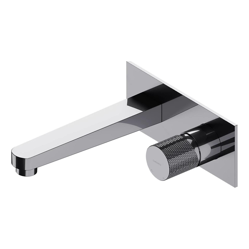 OMNIRES CT8015CR - Robinet de lavabo pour installation encastrée CONTOUR chrome brillant