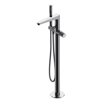 OMNIRES CT8033CR - Indipendente set da bagno con rubinetto CONTOUR cromo lucido
