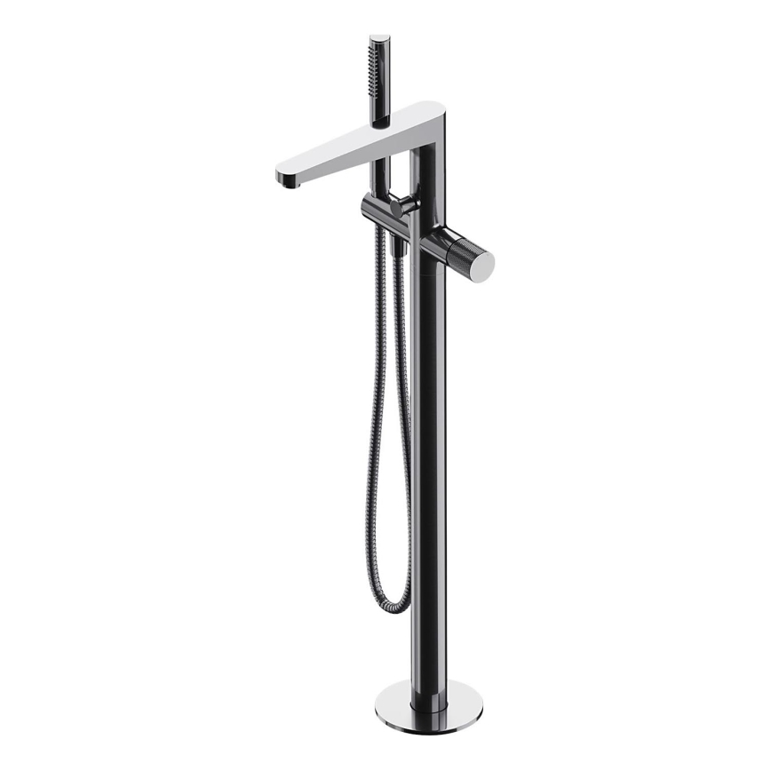 OMNIRES CT8033CR - Set de baignoire sur gorge avec robinet CONTOUR chrome brillant