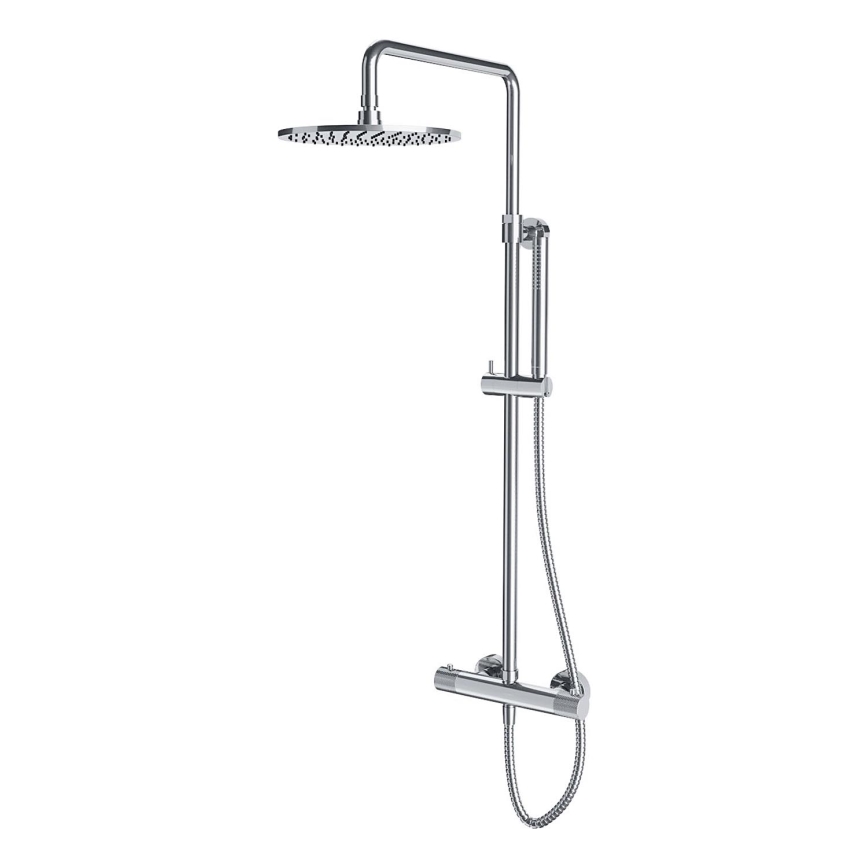 OMNIRES CT8044CR - Set da doccia con rubinetto termostatico CONTOUR cromo lucido
