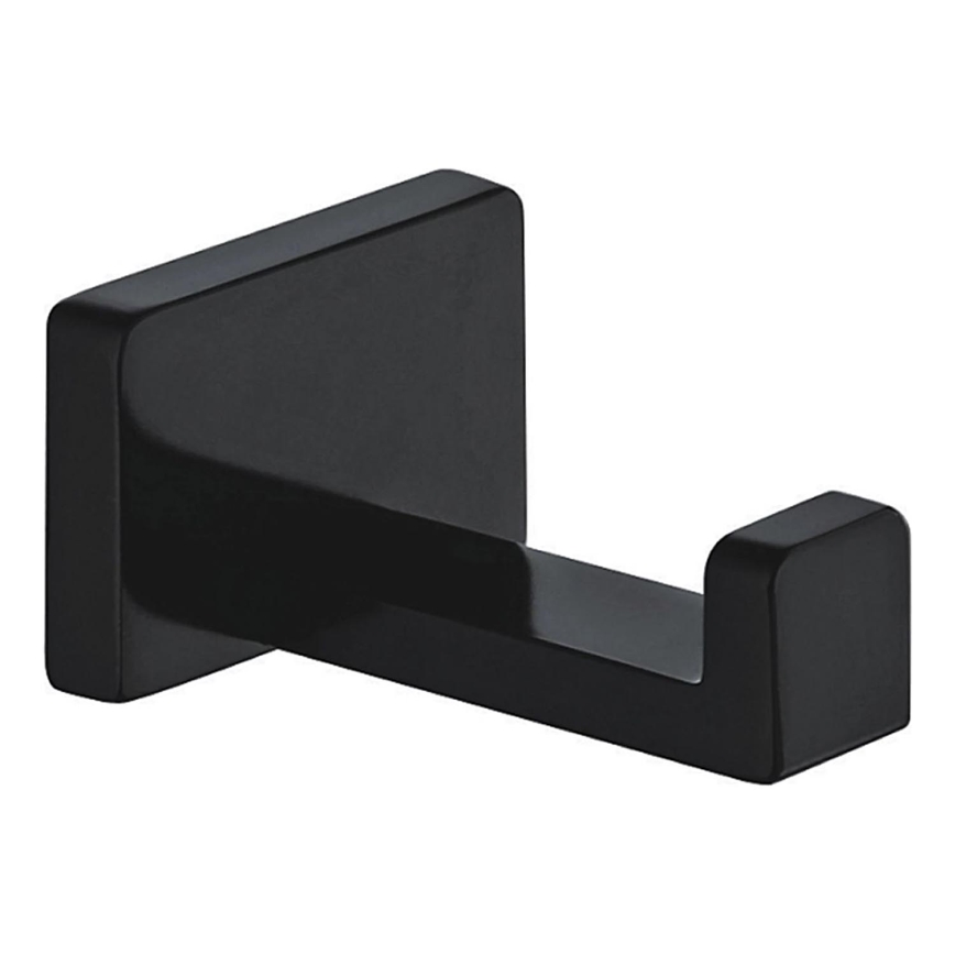 OMNIRES DA70110BL - Gancio a muro DARLING semi-opaco nero