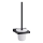 OMNIRES DA70620BL - Brosse de toilette à fixation murale DARLING semi-mat noir