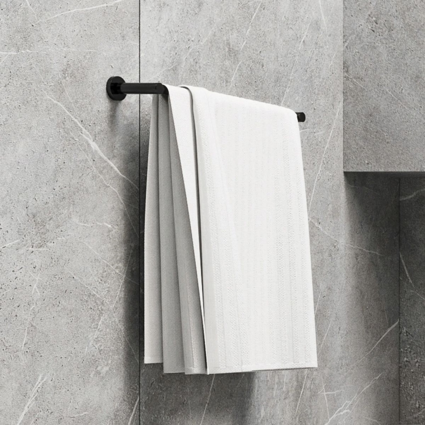 OMNIRES MP60216BL - Appendiabiti da parete MODERN PROJECT 60 cm opaco nero