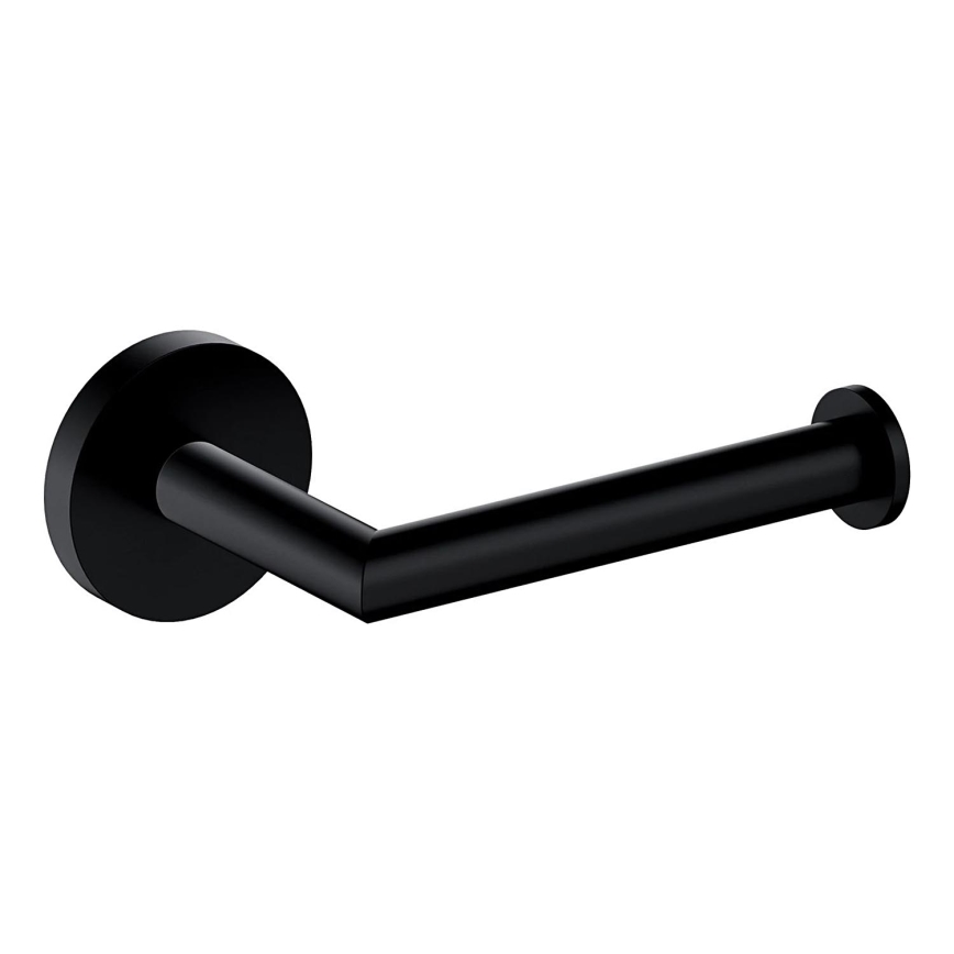 OMNIRES MP60510BL - Porte-papier toilette MODERN PROJECT mat noir