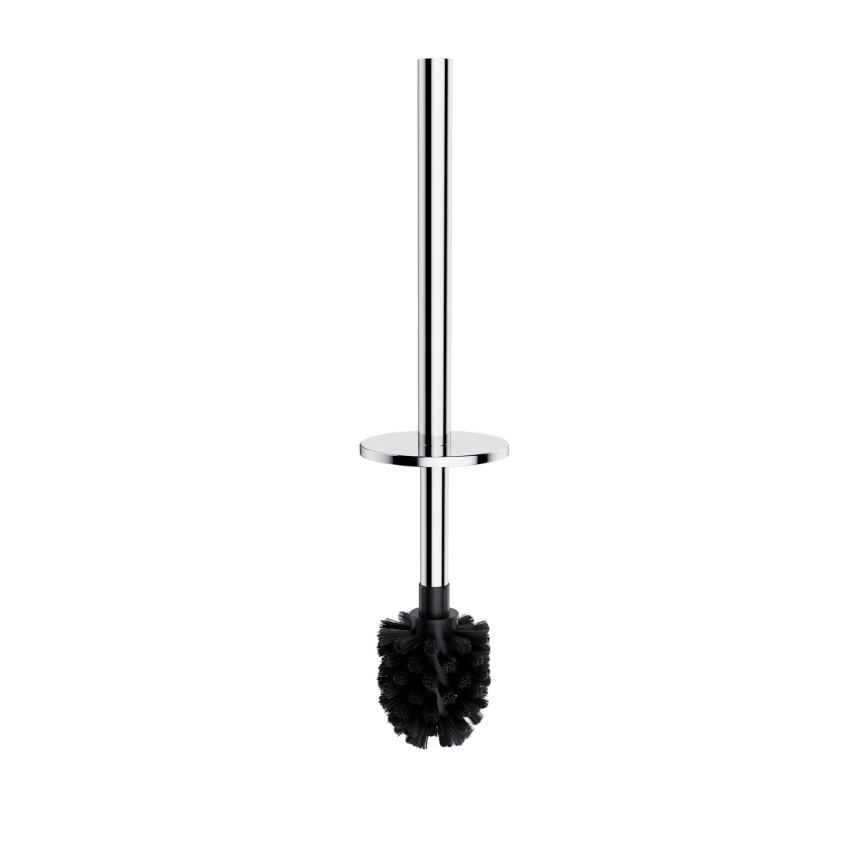 OMNIRES MP60810CR - Porta carta igienica e porta scopino MODERN PROJECT cromo lucido