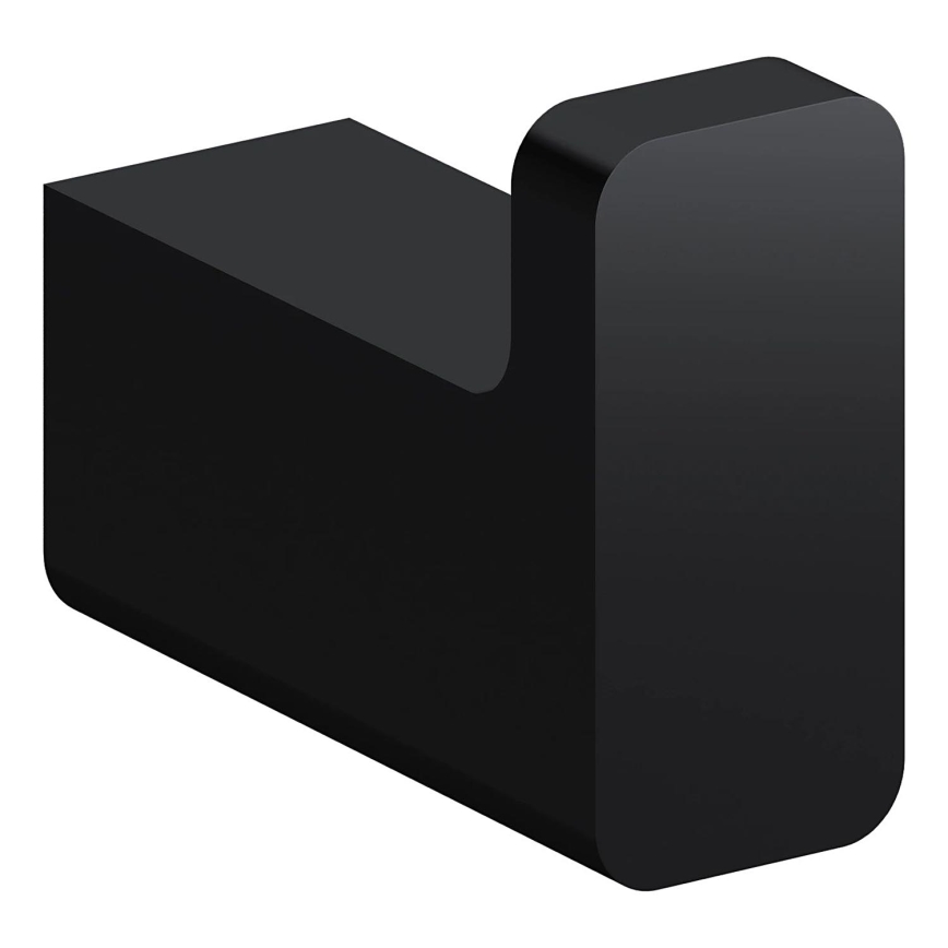 OMNIRES NL80110BL - Porte-serviettes mural NELSON mat noir