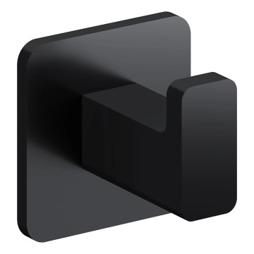 OMNIRES NL80115BL - Gancio a muro NELSON opaco nero