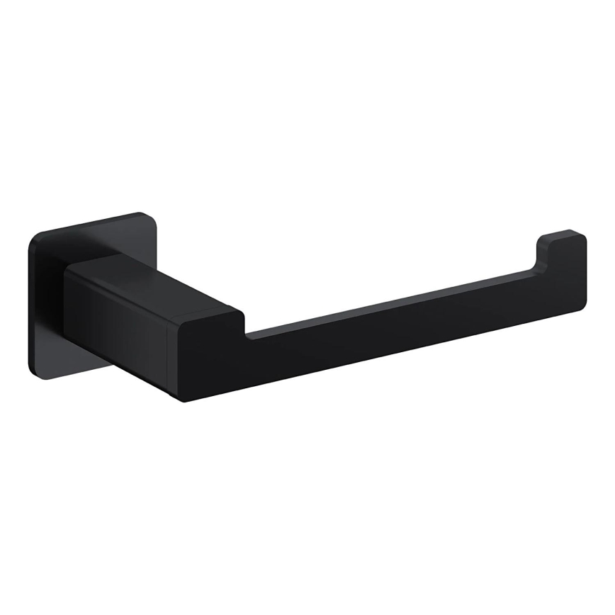 OMNIRES NL80510BL - Porte-papier toilette NELSON mat noir