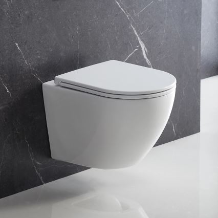 OMNIRES OTTAWADEBP - Abattant de toilettes SoftClose OTTAWA duroplast/blanc brillant