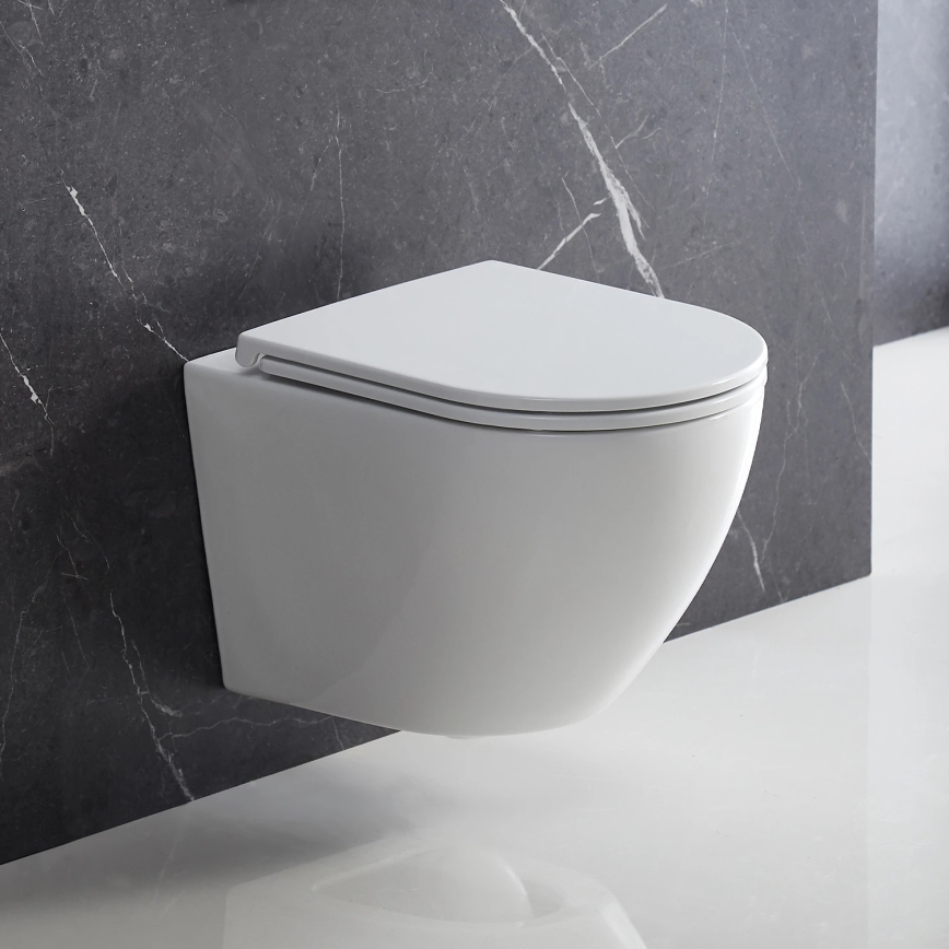 OMNIRES OTTAWADEBP - Abattant de toilettes SoftClose OTTAWA duroplast/blanc brillant