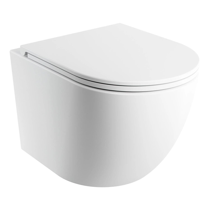 OMNIRES OTTAWASPXMWBM - WC a parete con sedile SoftClose OTTAWA ceramiche/bianco opaco