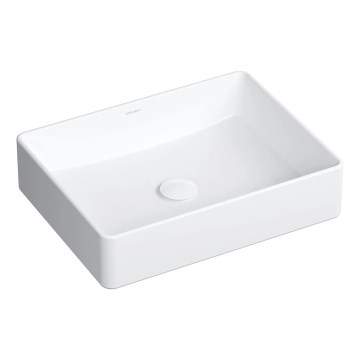 OMNIRES PASADENA470BP - Aufsatzwaschbecken PASADENA 47 x 36 cm Keramik/Hochglanzweiß