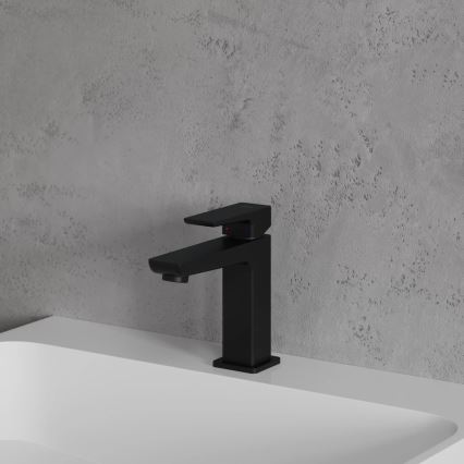 OMNIRES PM7410BL - Robinet de lavabo PARMA 15 cm mat noir