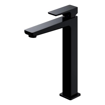 OMNIRES PM7412BL - Rubinetto del lavandino PARMA 27,3 cm opaco nero