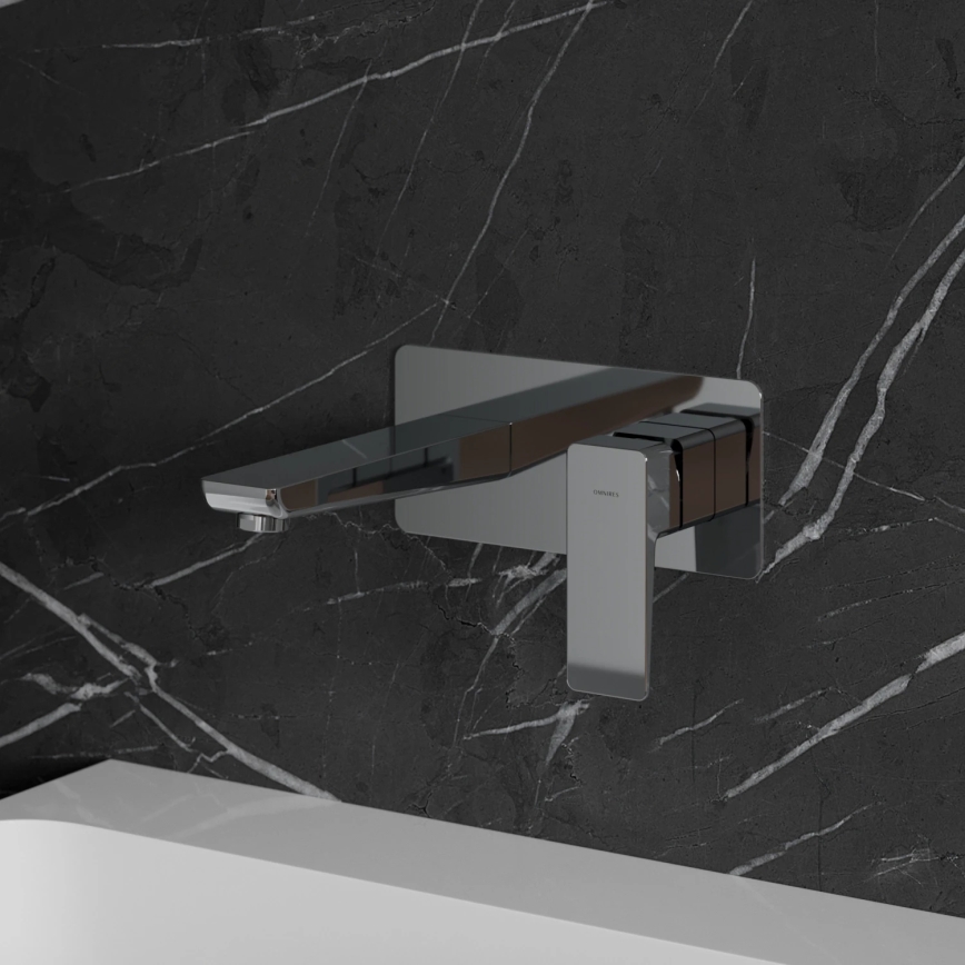 OMNIRES PM7415CR - Rubinetto per lavabo da incasso PARMA cromo lucido