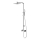 OMNIRES PM7444CR - Colonne de douche avec robinet PARMA chrome brillant