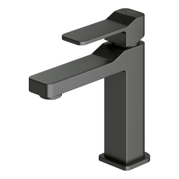 OMNIRES SL7710GR - Rubinetto del lavandino SLIDE 17 cm pettinato grafite