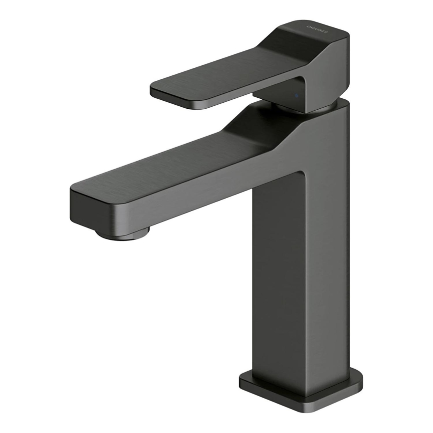 OMNIRES SL7710GR - Rubinetto del lavandino SLIDE 17 cm pettinato grafite