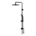 OMNIRES SYSJIMJIMBL - Colonne de douche JIMJIM mat noir