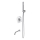 OMNIRES SYSYW01CR - Set da bagno con rubinetto a scomparsa Y cromo lucido