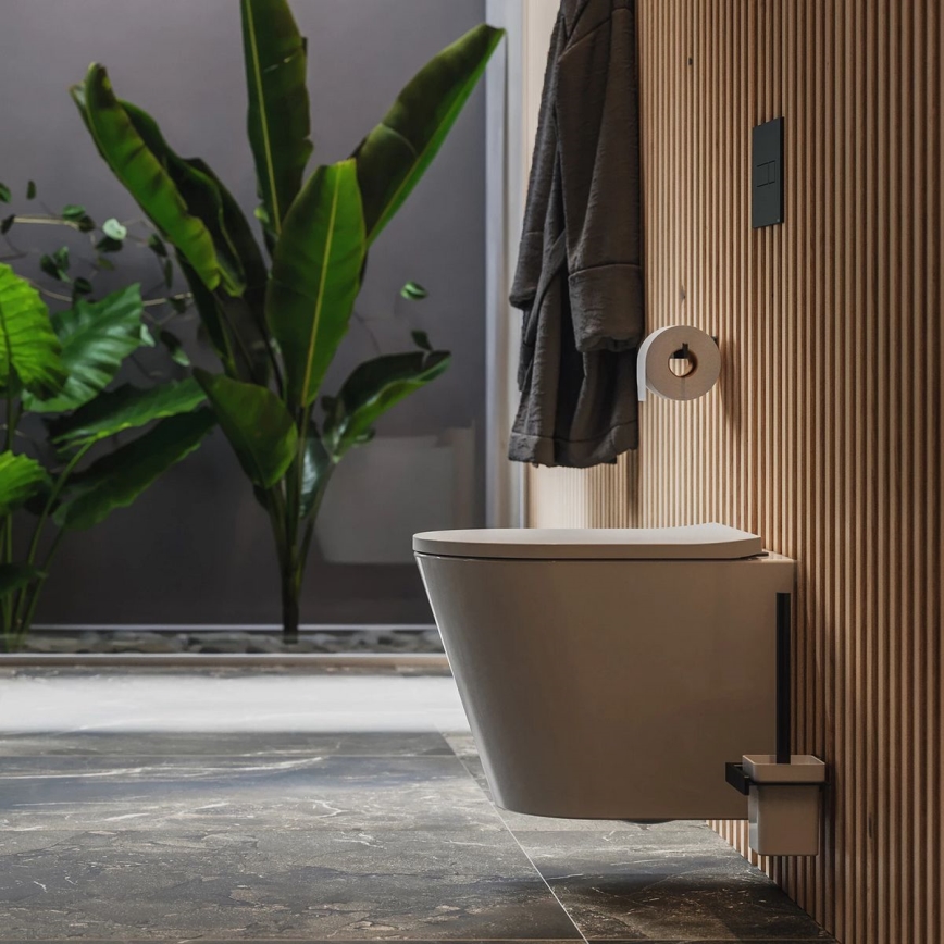 OMNIRES TAMPADEBP - Abattant de toilettes SoftClose TAMPA duroplast/blanc brillant