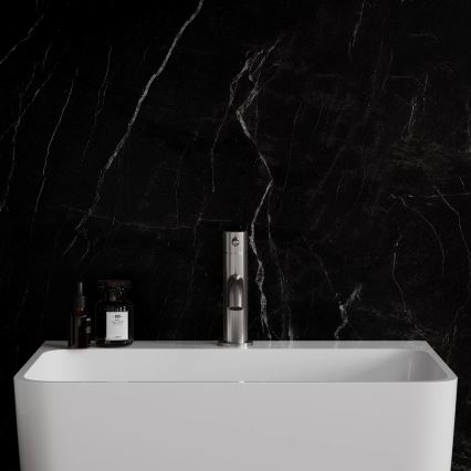 OMNIRES Y1210NNI - Rubinetto del lavandino Y 16,2 cm pettinato nichel