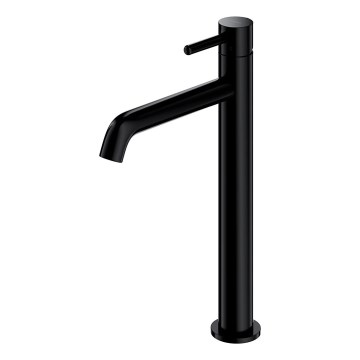 OMNIRES Y1212BL - Robinet de lavabo Y 30,8 cm semi-mat noir
