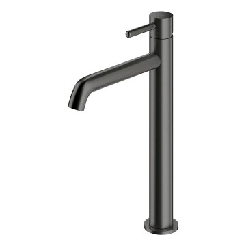 OMNIRES Y1212GR - Robinet de lavabo Y 30,8 cm brossé graphite