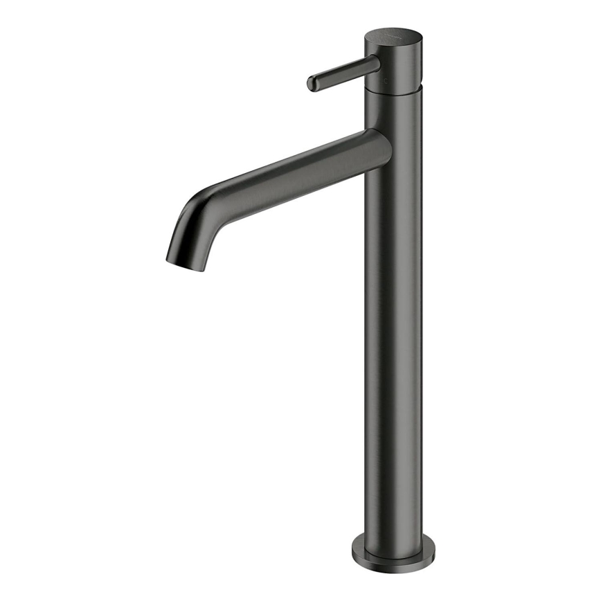 OMNIRES Y1212GR - Robinet de lavabo Y 30,8 cm brossé graphite