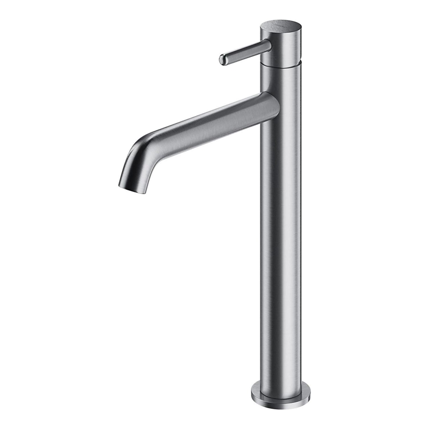 OMNIRES Y1212NI - Rubinetto del lavandino Y 30,8 cm pettinato nichel