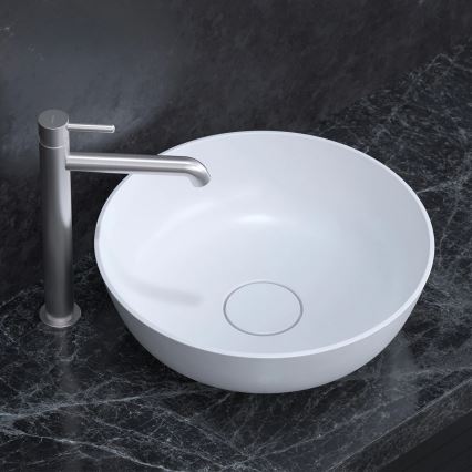 OMNIRES Y1212NI - Rubinetto del lavandino Y 30,8 cm pettinato nichel