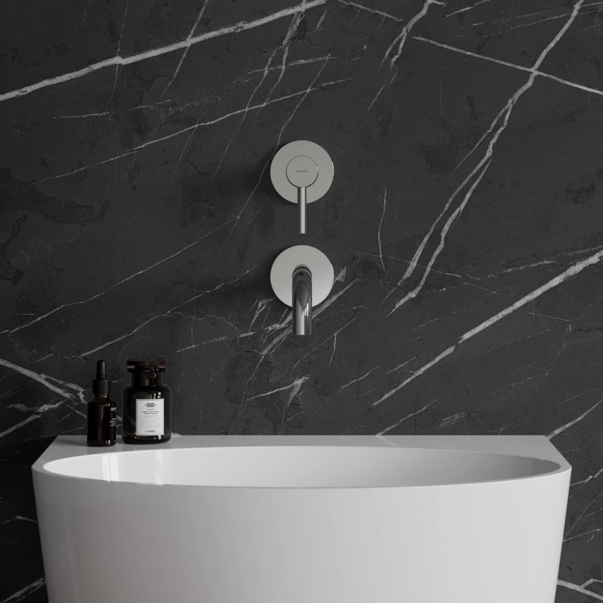 OMNIRES Y1215NCR - Rubinetto per lavabo da incasso Y cromo lucido