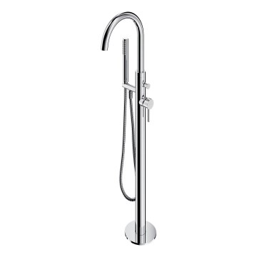 OMNIRES Y1233CR - Indipendente set da bagno con rubinetto Y cromo lucido