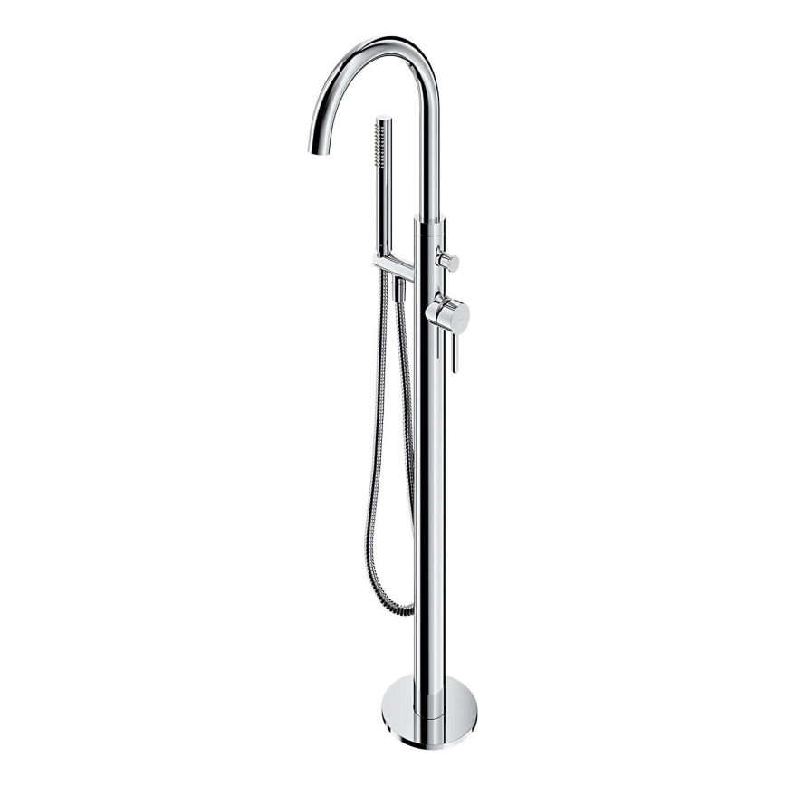OMNIRES Y1233CR - Indipendente set da bagno con rubinetto Y cromo lucido