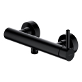 OMNIRES Y1240BL - Rubinetto doccia Y semi-opaco nero