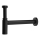 Omp tea - Siphon pour lavabo MINITOTI DN32 noir mat