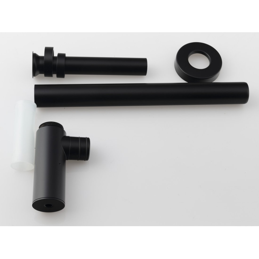 Omp tea - Siphon pour lavabo MINITOTI DN32 noir mat