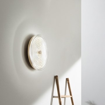 Ondaluce - Applique LED JOKEY LED/10W/230V dorata/trasparente