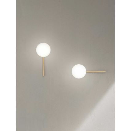 Ondaluce - Applique murale JEWEL 1xE14/10W/230V doré/blanc