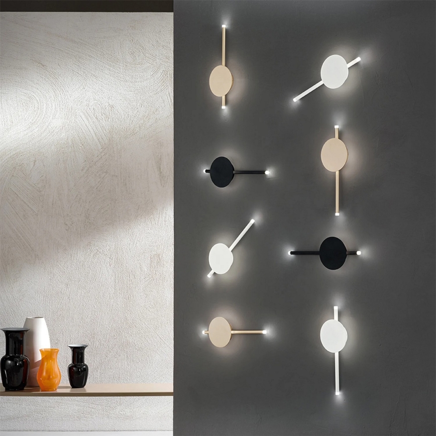 Ondaluce - Applique murale LED dimmable JAMES LED/16W/230V dorée