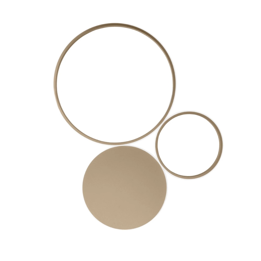 Ondaluce - Applique murale LED dimmable POIS LED/42W/230V dorée