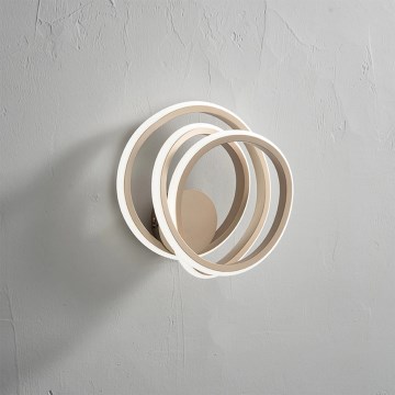 Ondaluce - Applique murale LED GOLDEN LED/23W/230V dorée