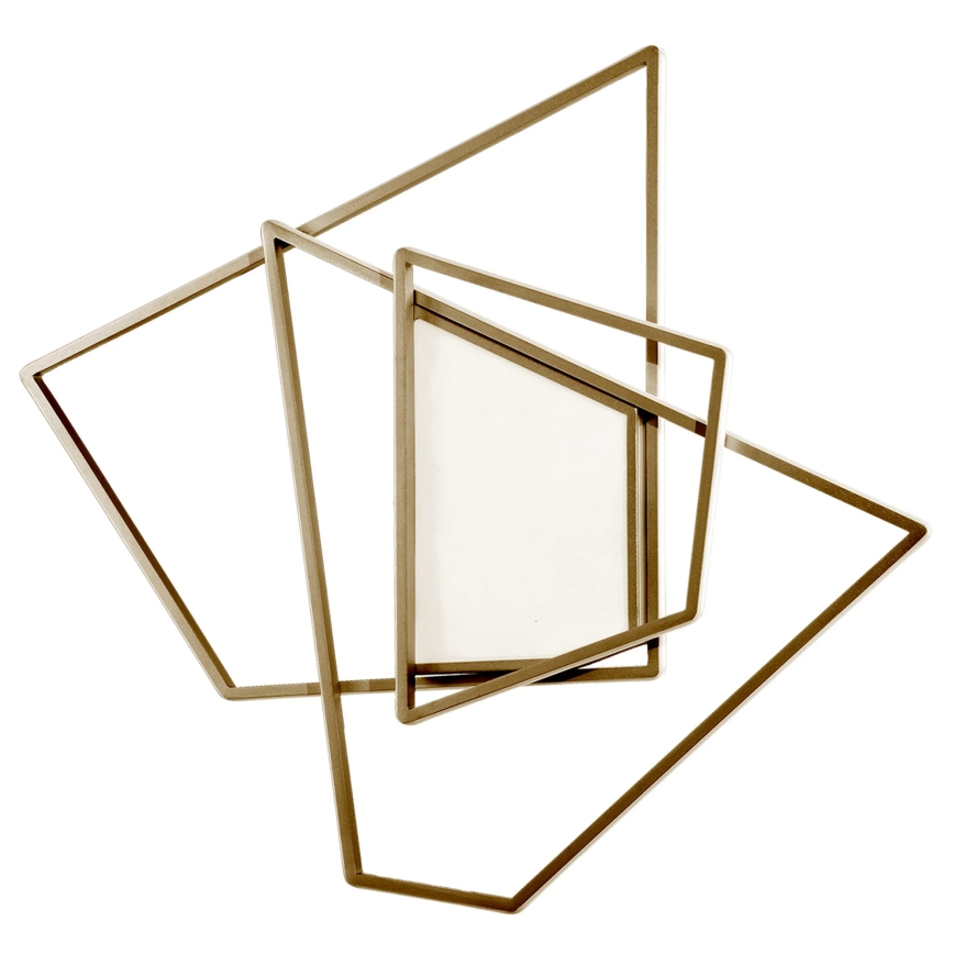 Ondaluce - dimmbare LED-Deckenleuchte GALAXY LED/90W/230V gold